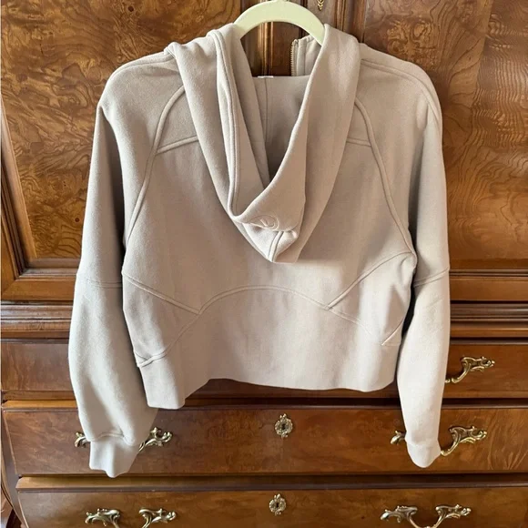 Lululemon Scuba Oversized Full-Zip Hoodie Nutmeg/Gold Xs/S - Picture 4 of 4